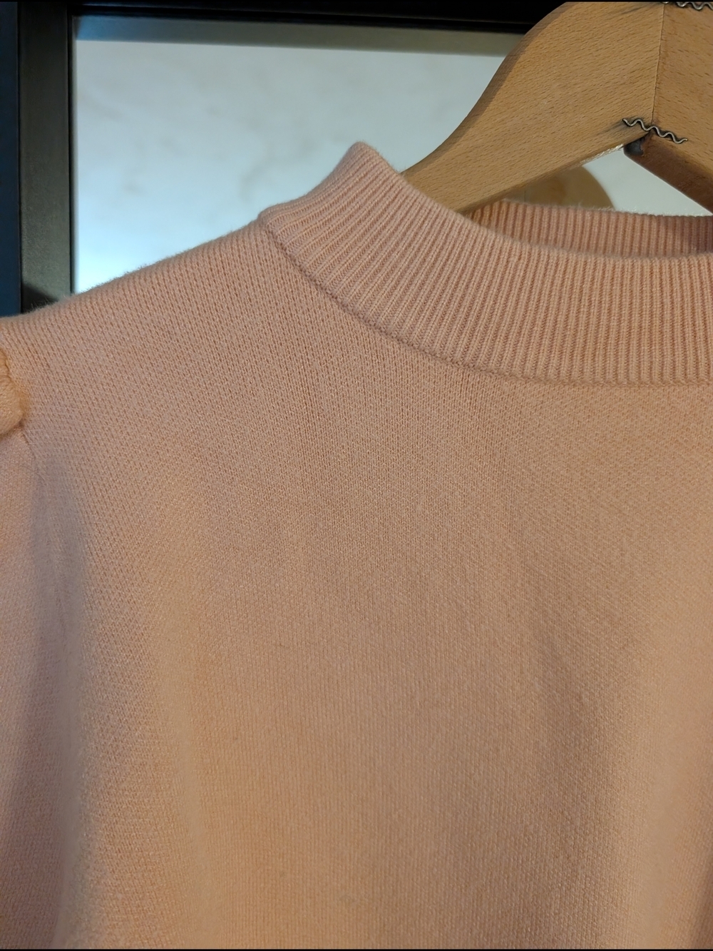 Zara Peach Crewneck Sweater - Picture 4 of 7